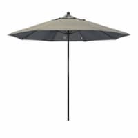 California Umbrella Oceanside 9' Black Market Umbrella in Dove