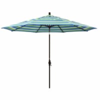 11' Patio Umbrella in Seville Seaside - California Umbrella