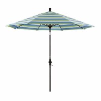 California Umbrella 9' Patio Umbrella in Seville Seaside
