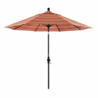 California Umbrella 9' Patio Umbrella in Dolce Mango