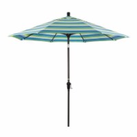 California Umbrella 9' Patio Umbrella in Seville Seaside