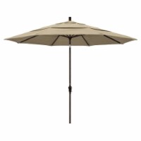 California Umbrella 11' Patio Umbrella in Antique Beige