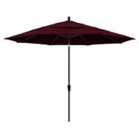 California Umbrella 11' Patio Umbrella in Burgundy
