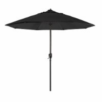 California Umbrella ATA908117-5410 9 ft. Casa Series Patio Bronze Auto Tilt Crank Lift - Sunb