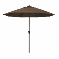 California Umbrella ATA908117-5425 9 ft. Casa Series Patio Bronze Auto Tilt Crank Lift - Sunb