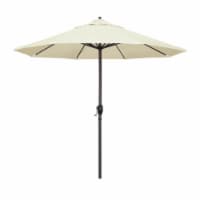 California Umbrella ATA908117-5453 9 ft. Casa Series Patio Bronze Auto Tilt Crank Lift - Sunb