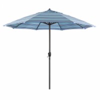 California Umbrella ATA908117-56001 9 ft. Casa Series Patio Bronze Auto Tilt Crank Lift - Sun
