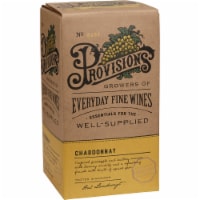Provisions Chardonnay White Wine Box Perspective: Main