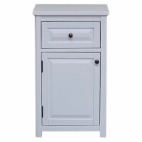 Alaterre Dorset 17 W x 29 H Floor Bath Storage Cabinet with Drawer and Door