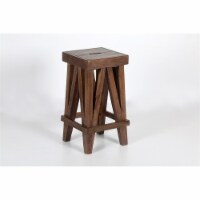 Alaterre Furniture Brookside 26  Industrial Wood Counter-Height Stool