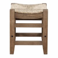Alaterre Furniture Newport 5-Piece Wood Dining Set with Table and Four Stools