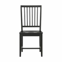 Alaterre Furniture Vienna Wood Dining Chairs - Black (Set of 2)