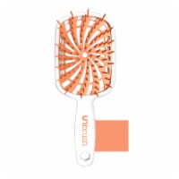 Unbrush® Plus Detangling Hair Brush - White & Orange Sherbet Perspective: Main