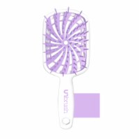 Unbrush® Plus Detangling Hair Brush - White & Sugar Plum Lavender Perspective: Main