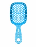 UNbrush Detangling Brush Mini Glitter - Sapphire Blue Perspective: Main