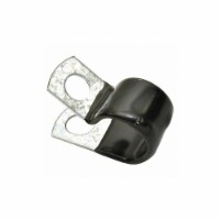 Sim Supply Clamp,OD 1 1/4 In,1/2 In W,Vinyl,PK25 COV2109Z1