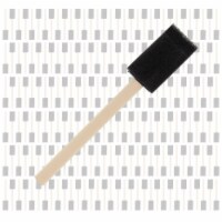 1 inch Foam Sponge Wood Handle Paint Brush Set (Full Case of 600) - Lightweight and durable