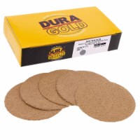 40 Grit - 3  Gold Hook & Loop Sanding Discs for DA Sanders - Box of 20