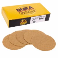 60 Grit - 3  Gold Hook & Loop Sanding Discs for DA Sanders - Box of 20