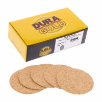 40 Grit - 2  Gold Hook & Loop Sanding Discs for DA Sanders - Box of 20