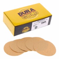 120 Grit - 2  Gold Hook & Loop Sanding Discs for DA Sanders - Box of 30
