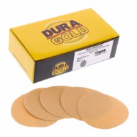320 Grit - 2  Gold Hook & Loop Sanding Discs for DA Sanders - Box of 30