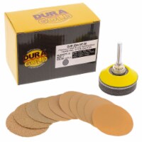 Variety Grit Pack - 2  Gold Hook & Loop Sanding Discs for DA Sanders - Box of 50