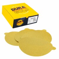 100 Grit - 6  Gold PSA Self Adhesive Stickyback Sanding Discs for DA Sanders - Box of 50