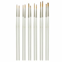 Miniature Detail Paint Brush Set - 12 Miniature Brushes for Art Painting