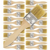 24 Pack of 1-1/2 inch Paint and Chip Paint Brushes for Paint, Stains, Varnishes, and Glues