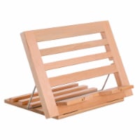Hampton Large Wooden Table Easel, Cookbook Stand, Text Book Tablet Rest