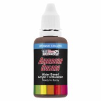 Dark Brown, Opaque Acrylic Airbrush Paint, 1 oz.