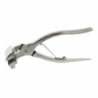 Chrome Canvas Pliers 2-3/8 in. with Spring Return Handle