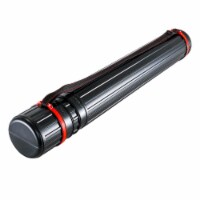 Black Drafting Tube - Diameter: 3-3/4 inch, Length: 30-1/4 to 52 inches
