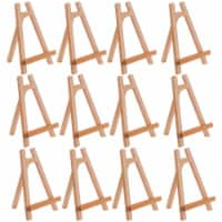 11 Small Tabletop Display Stand A-Frame Artist Easel - Portable Beechwood  Tripod Easel, 11” Easel - Foods Co.