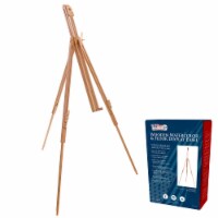 Harbor 72  Wood Artist Watercolor Field and Display Easel Stand - Adjustable, Portable