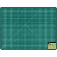 36  x 48  Green/Black Self Healing 5-Ply Double Sided Durable Non-Slip PVC Cutting Mat
