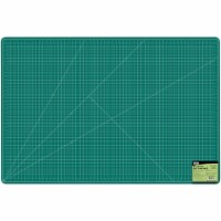 40  x 60  Green/Black Self Healing 5-Ply Double Sided Durable Non-Slip PVC Cutting Mat