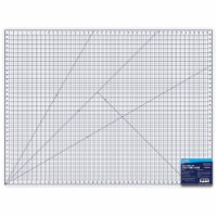 36  x 48  White/Blue Self Healing 5-6 Layer Double Sided Durable Non-Slip PVC Cutting Mat