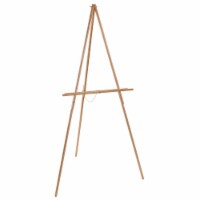 64  Torrey Wooden A-Frame Tripod Studio Artist Floor Easel - Adjustable Tray Height