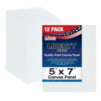 5  x 7  Professional Artist Quality Acid Free Canvas Panel Boards for Painting 12-Pack