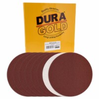 Dura-Gold 10  PSA Sanding Discs - 60 Grit (Box of 8) - Sandpaper Discs with Self Adhesive