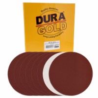 Dura-Gold 10  PSA Sanding Discs - 180 Grit (Box of 8) - Sandpaper Discs with Self Adhesive