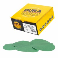 220 Grit - 5  Green Film - PSA Self Adhesive Stickyback Sanding Discs, DA Sanders - Box of 50