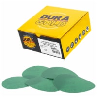 220 Grit - 5  Green Film - Hook & Loop Sanding Discs for DA Sanders - Box of 50