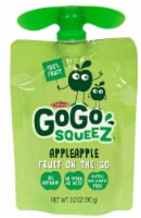 GoGo SqueeZ Apple Apple On the Go Apple Sauce, 3.2 Ounce -- 48 per case.