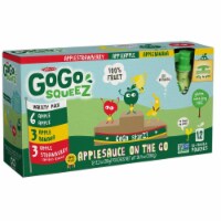GoGo SqueeZ Variety Pack On the Go Apple Sauce, 3.2 Ounce -- 72 per case.