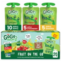GoGo Squeez Fruit on the Go Variety Pack Applesauce Pouches
