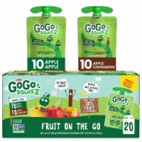 GoGo SqueeZ Apple Apple & Apple Cinnamon Variety Pack