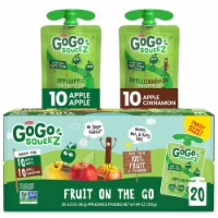 GoGo SqueeZ Apple Apple & Apple Cinnamon Variety Pack